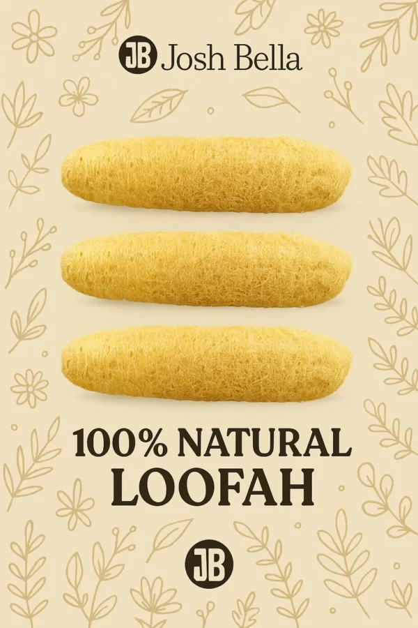 100% Natural loofah