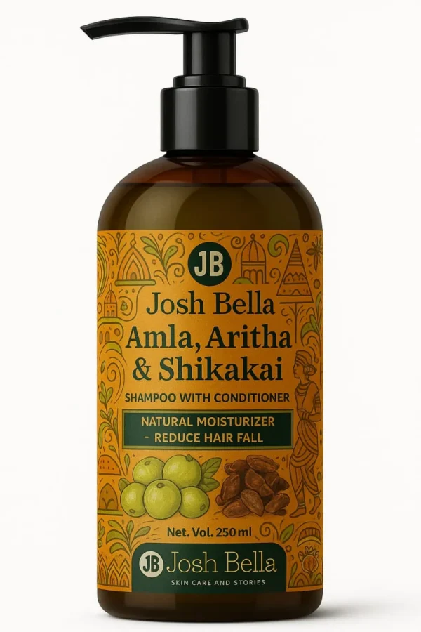 Amla Aritha Shikakai Shampoo with Conditioner | 100ml