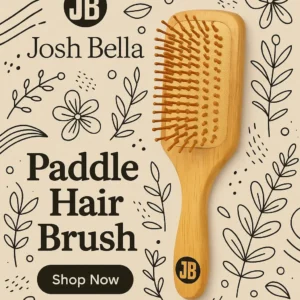 Bamboo Paddle Hair Brush